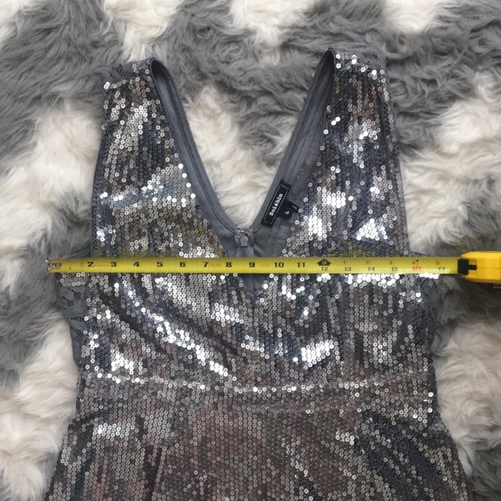 SOLD Soieblu Sequin Party Dress - Picture 7 of 7
